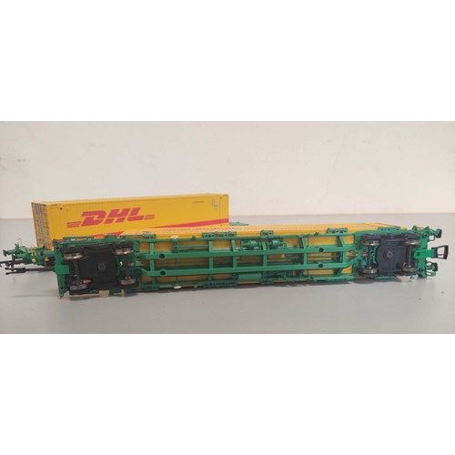 110 - Box of 00 gauge engines and rolling stock comprising of issues from Hornby, Bachmann etc to include ... 