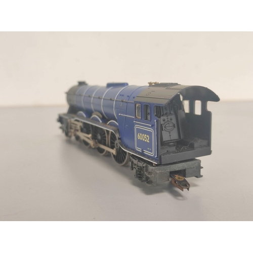 111 - Three Hornby 00 gauge locomotives to include two BR dark blue 4-6-2 Class A3 'Prince Palatine' locom... 