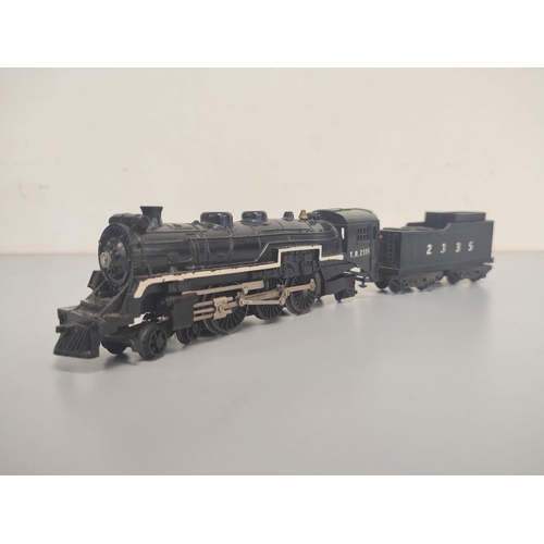 83 - Box of 00 gauge locomotives, rolling stock and components, to include Triang R54 4-6-2 TR 2335 Trans... 