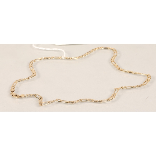 113 - 9ct gold chain weight 9.6g