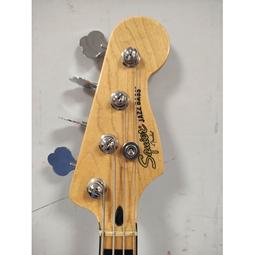 2016 Squier by Fender Classic Vibe 70s Jazz bass guitar, crafted