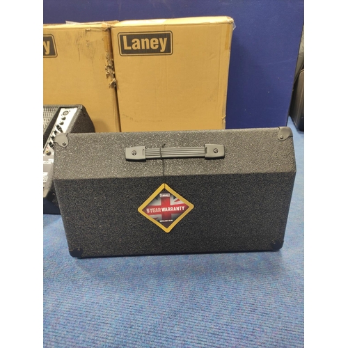 436 - Laney CXP112 240w active stage monitor speakers x2