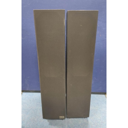 455 - Pair of TDL RTL3 transmission floor line speakers (2)