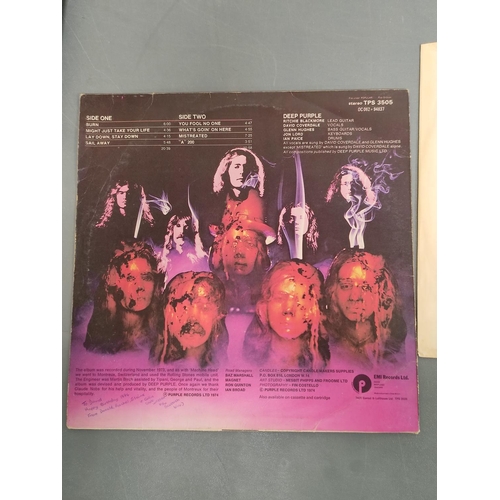 Deep Purple LPs to include a first UK pressing of Fireball with