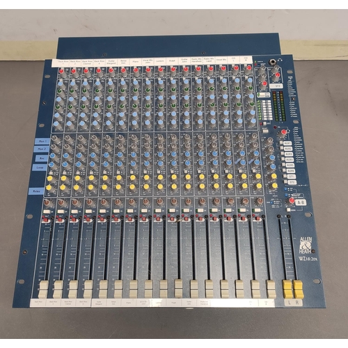 458 - Allen & Heath WZ 16:2DX 16 channel compact console.