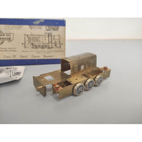 100 - Craftsman Models 4mm scale brass BR Class 07 0-6-0 Diesel Shunter locomotive. Complete with box.&nbs... 