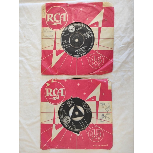 335D - Group of 1950s/60s rock and roll singles to include Everly Brothers, Elvis Presley Dixieland Rock, R... 