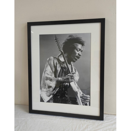 335G - Limited edition Jimi Hendrix Albert Hall 1969 photographic print by Sonic Editions no 11/495. With c... 