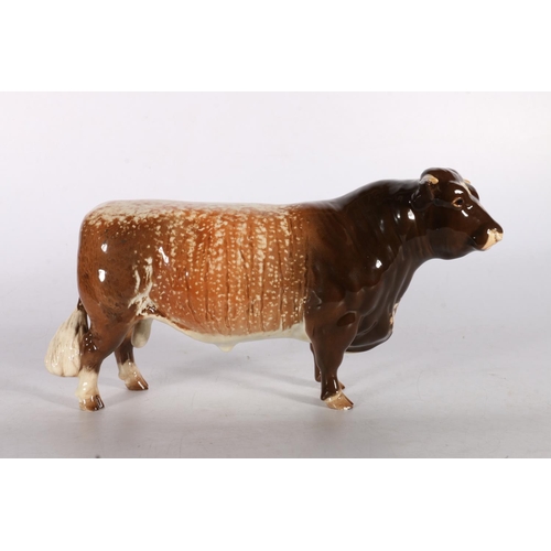 438 - Beswick Gwersylt Lord Oxford Dairy Shorthorn Bull.