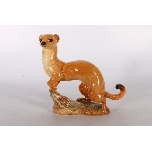 437 - Beswick Stoat in summer colour, 1021.