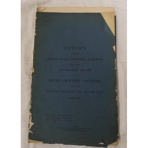 103 - COLONIAL LAND AND EMIGRATION COMMISSIONERS.  Tenth General Report. Folio. Disbound. 1850; also Retur... 