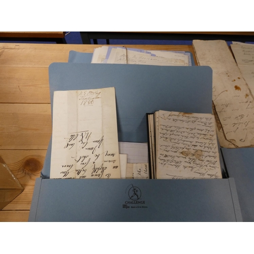 107 - Scottish Borders - Documents & Ephemera.  A substantial archive of documents, letters & othe... 