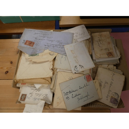 108 - Robson Scott Family.  Various letters, some in stamped envelopes, mainly on family matters... 