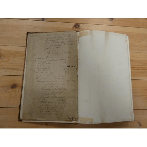 116 - CHISHOLM GILBERT, of Stirches.  Minute Book of the Trustees Acting under the Settlement. M... 