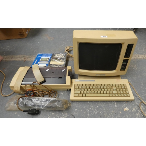 138 - Amstrad 256K personal computer, early 90's.