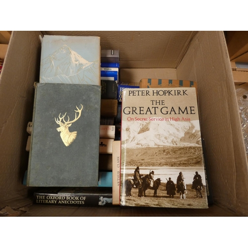 274 - Two boxes of historical themed books. 