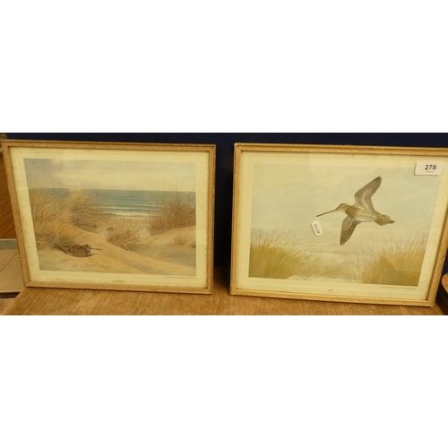 278 - Pair of bird prints by Phillip Rickman. (2).