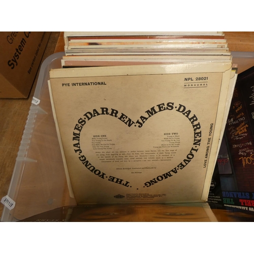 300 - Box of Country and Western records.