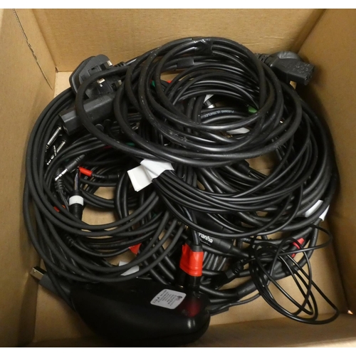 319 - Large collection of RCA Jack leads.