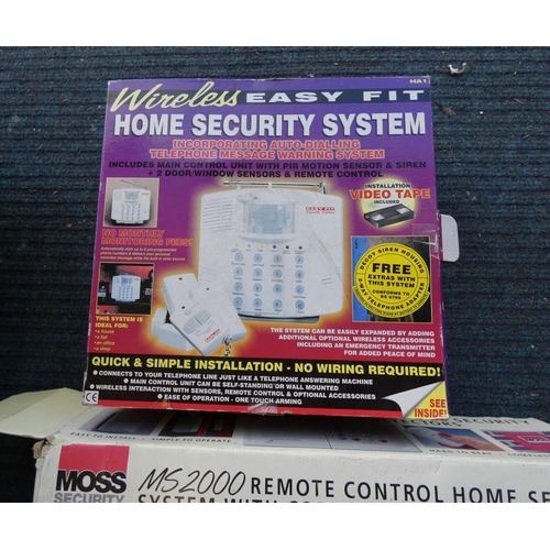 389 - Home security system by Moss (Untested).