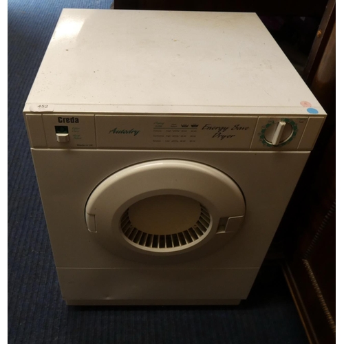 452 - Small electric tumble dryer