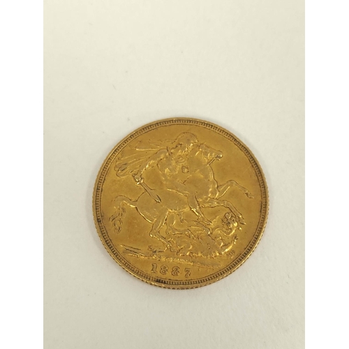 89 - Sovereign, 1887.