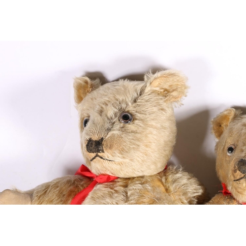 78 - Two vintage teddy bears, 50cm. 