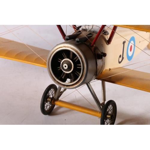 80A - Model of WWI military biplane, 13cm.