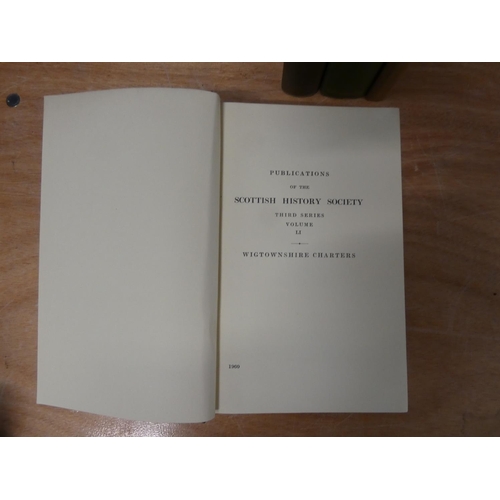 125 - SYMSON ANDREW.  A Large Description of Galloway. Orig. brds. Edinburgh, 1823; also 5 other... 