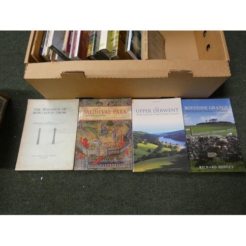 139 - Northern England.  A carton of books & softback publications.