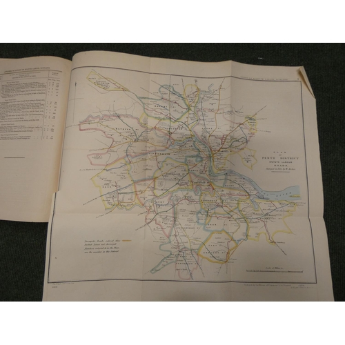 149 - House of Commons.  Report, Statute Labour, Scotland. Folio. 2 large fldg. eng. maps, hand col. in ou... 