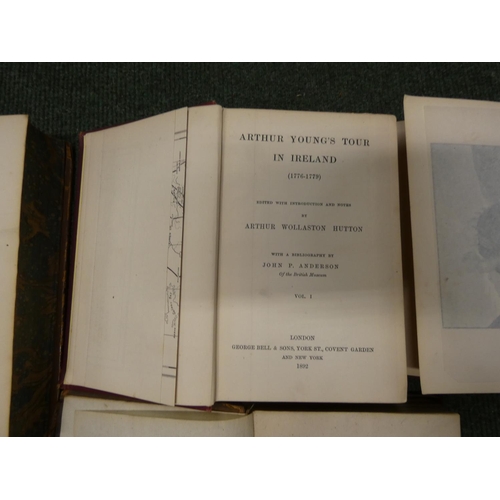 196 - ANDERSON JAMES.  Essays Relating to Agriculture & Rural Affairs. Mottled calf, rather ... 