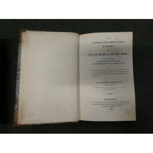 199 - RENNIE REV. R. of Kilsyth.  Essays on the Natural History & Origin of Peat Moss. 2 vol... 