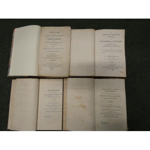 199 - RENNIE REV. R. of Kilsyth.  Essays on the Natural History & Origin of Peat Moss. 2 vol... 