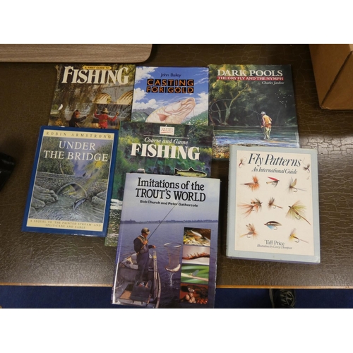 22 - Angling.  A carton of various vols.