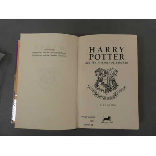 231 - ROWLING J. K.  Harry Potter & the Prisoner of Azkaban. 1st ed., 2nd issue. Orig. pict.... 