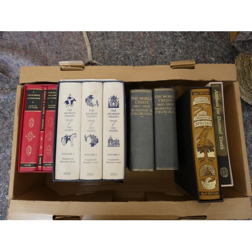 27 - PENGUIN CLASSICS.  The Arabian Nights. 3 vols. Deluxe ltd. ed. in slip case; also others, Folio Soci... 