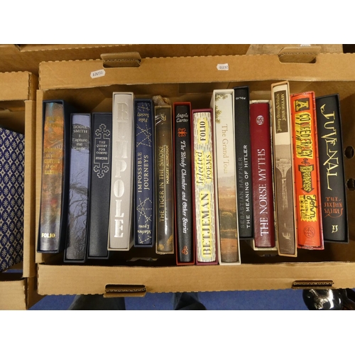 310 - FOLIO SOCIETY.  14 various vols. in slip cases.