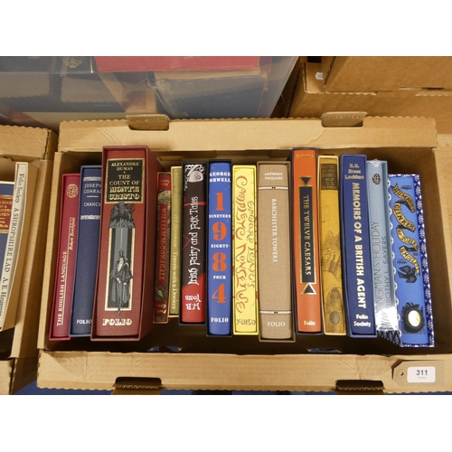 311 - FOLIO SOCIETY.  14 various vols. in slip cases.