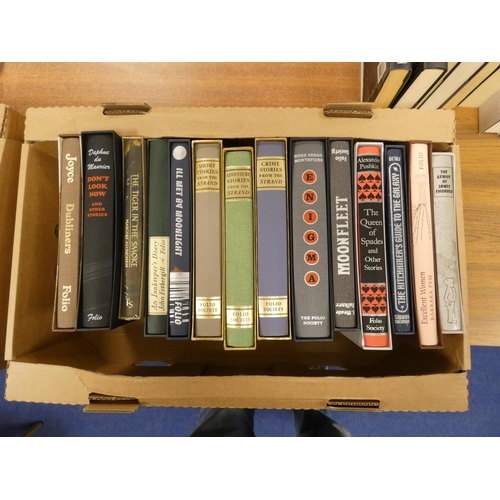 313 - FOLIO SOCIETY.  14 various vols. in slip cases.