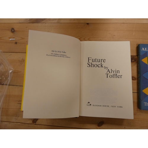 47 - HUXLEY ALDOUS.  The Doors of Perception. Orig. blue cloth in d.w. 1st ed., 1954; also Alvin Toffler,... 