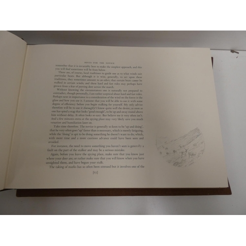 67 - BALFOUR-BROWNE V. R.  The Stalking Letters & Sketches. Ltd. ed. 484/950. Col. plates &... 