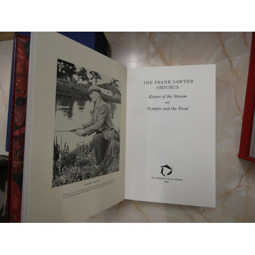 77 - THE FLYFISHER'S CLASSIC LIBRARY.  Francis, A Book on Angling; Sawyer, Keeper of the Stream and Kelso... 