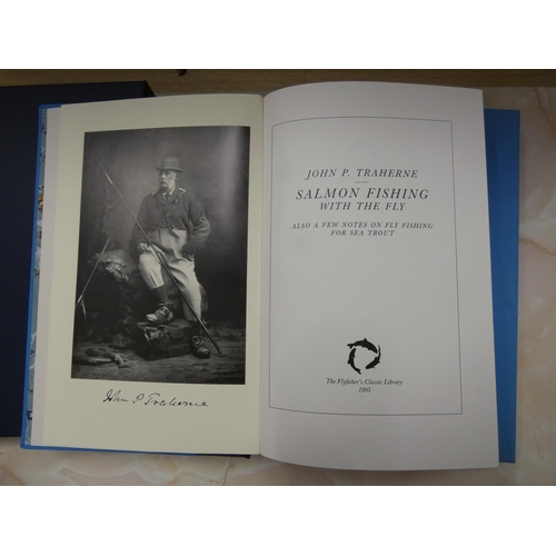 79 - THE FLYFISHER'S CLASSIC LIBRARY.  Blacker, The Art of Fly-Making; Traherne, Salmon Fishing with the ... 