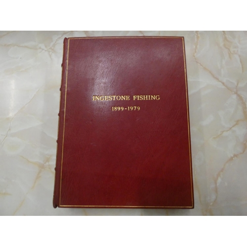 84 - Ingestone Fishing, 1899-1979.  Photocopy of the Ingestone Fishery (Ross-on-Wye) records fo... 