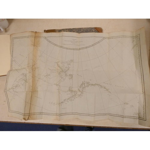 248 - COOK CAPT. JAMES. Charts. Chart of the N.W. Coast of America and N.E. Coast of Asia Explored in the ... 