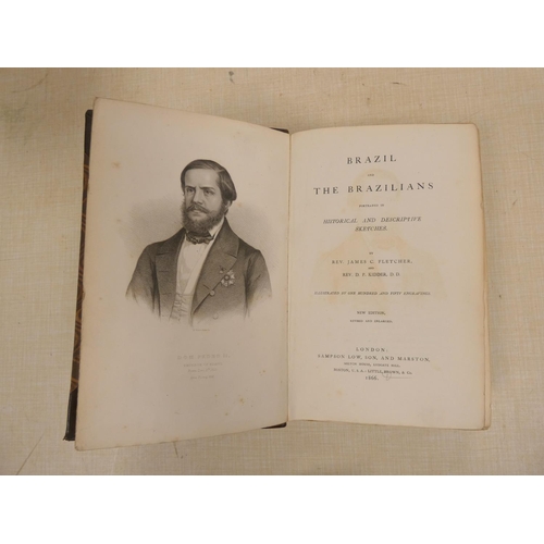 259 - HUTCHINSON THOMAS J.  Two Years in Peru with Exploration of Its Antiquities. 2 vols. 2 fro... 