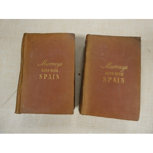 261 - FORD RICHARD.  A Hand Book for Travellers in Spain. 2 vols. Fldg. eng. map in pocket. Orig... 