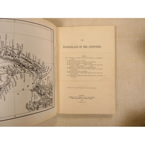 270 - TINNE J. ERNEST.  The Wonderland of the Antipodes & Other Sketches of Travel in the No... 