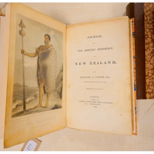 271 - HAY WILLIAM DELISLE.  Brighter Britain! or Settler & Maori in Northern New Zealand. 2 ... 